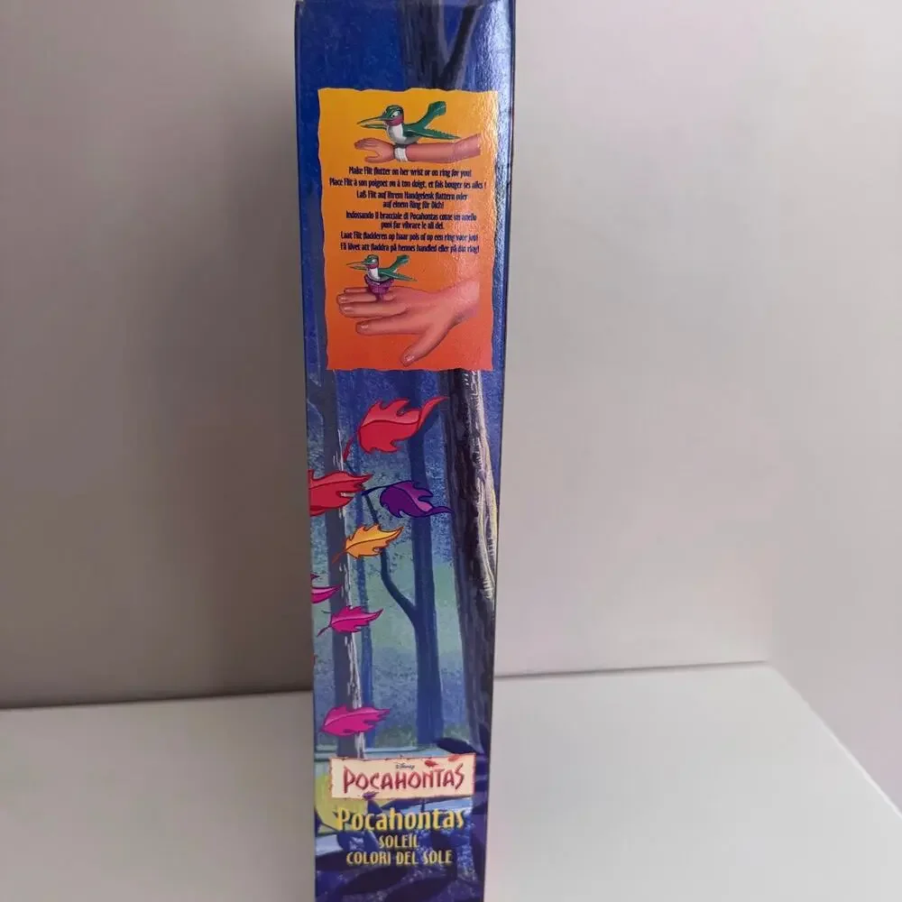 Vintage Disney Pocahontas Sun Colors Barbie Doll New 1995 Mattel Sealed
